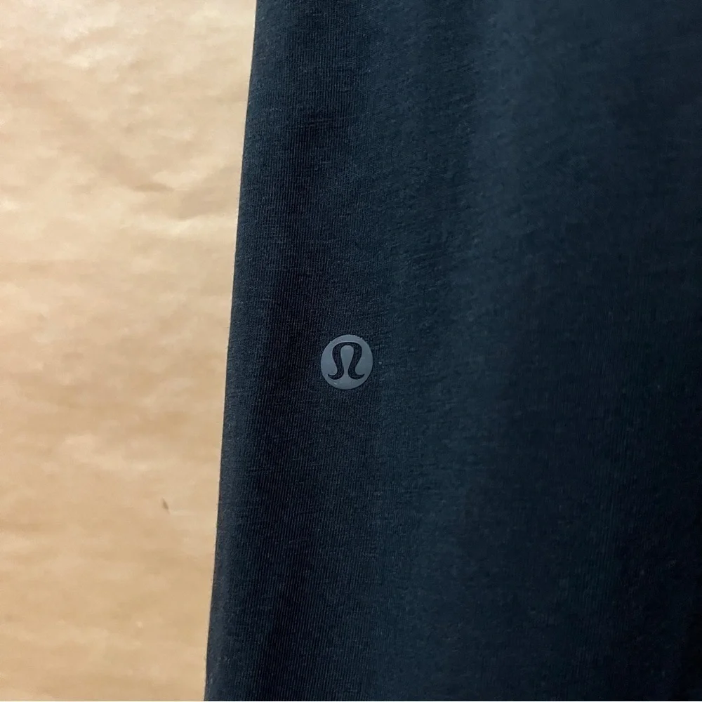 Lululemon | All Yours Tank Maxi Dress Vitasea Pima Cotton Black Size 8